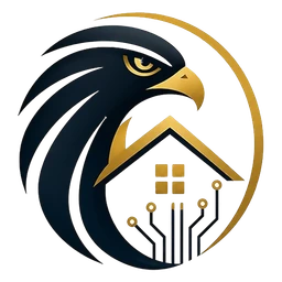 Saqr Living Technologies Falcon Emblem Badge